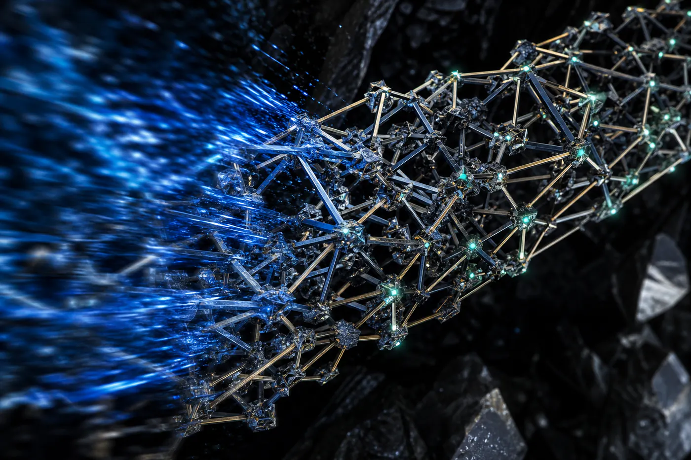 Exploded system layers illustrating quantum-resilient provenance research